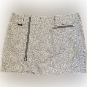 Grey wool blend mini